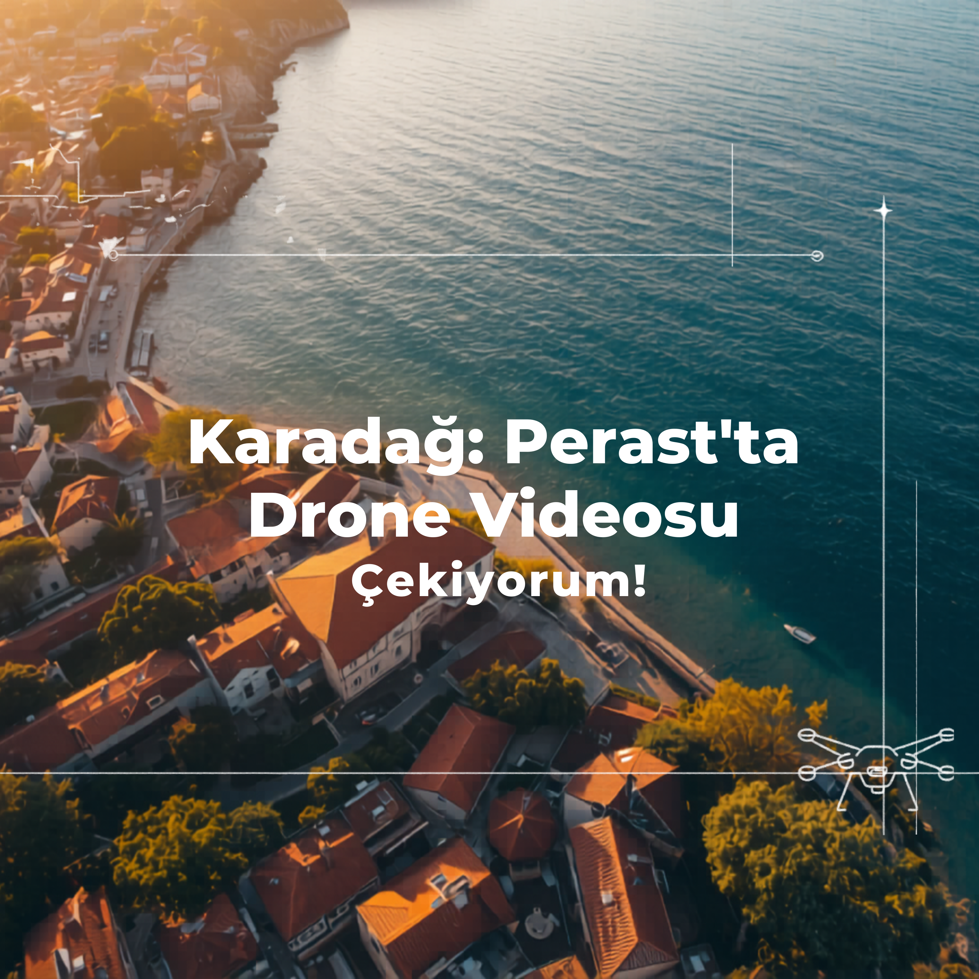 Perast Drone Video