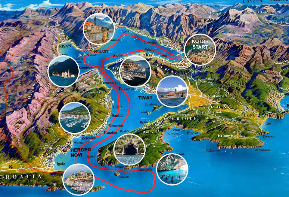 Kotor Mavi Mağara Turu